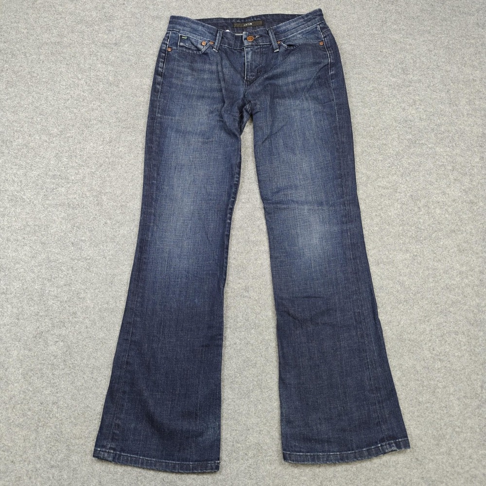 Joe's‎ Provocateur Jeans Womens 27 Blue Med Wash Bootcut Stretch Denim Quilted